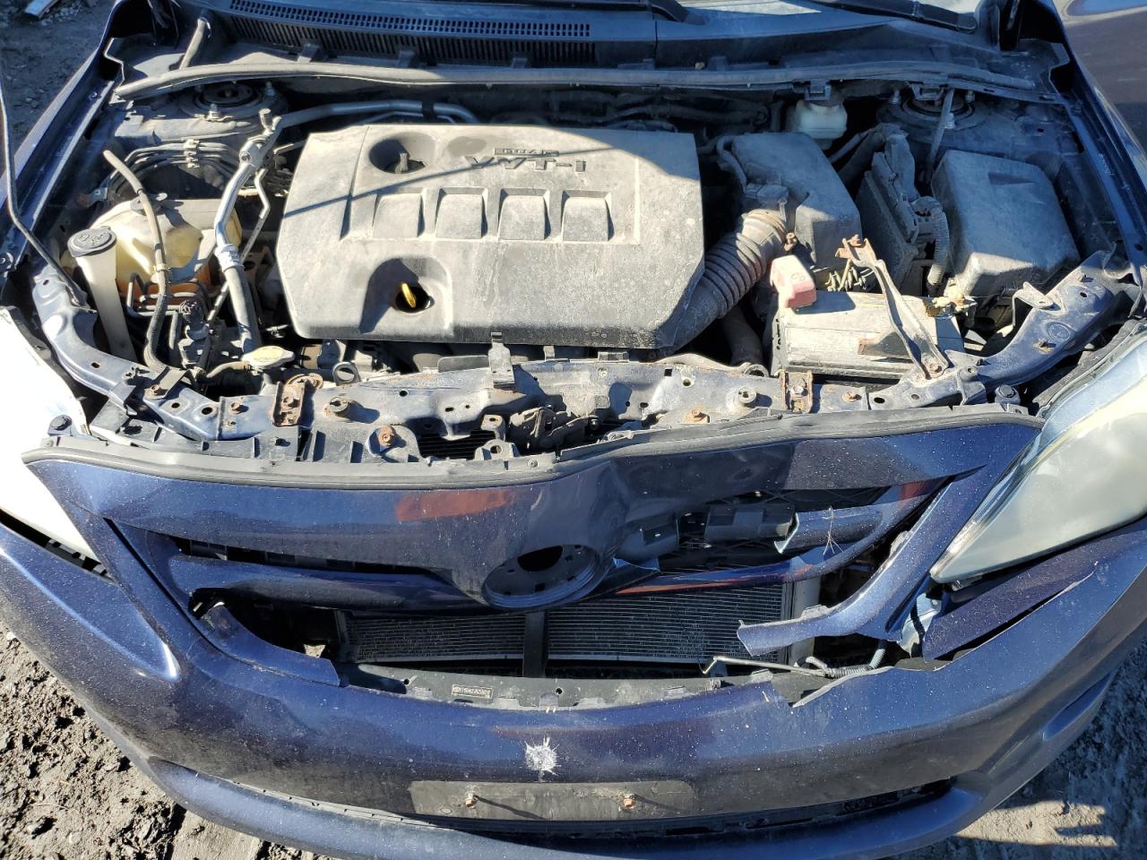 2011 Toyota Corolla VIN 2T1BU4EE4BC598210 Copart auction photo, front end damage thumbnail 11