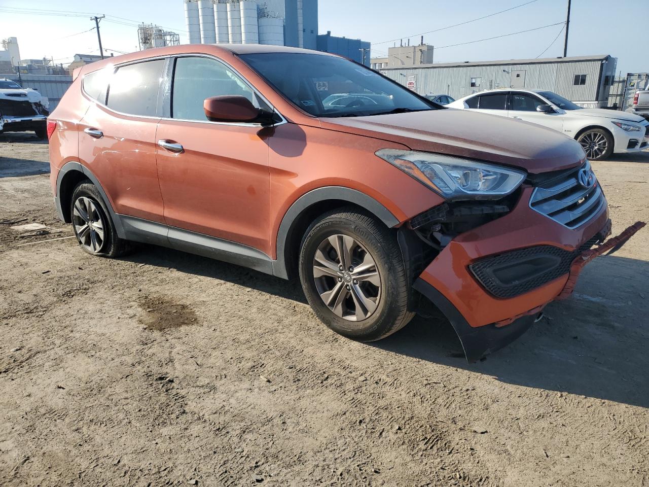 2016 Hyundai Santa Fe VIN 5XYZT3LB6GG345471 copart_com auction photo, all over damage thumbnail 4