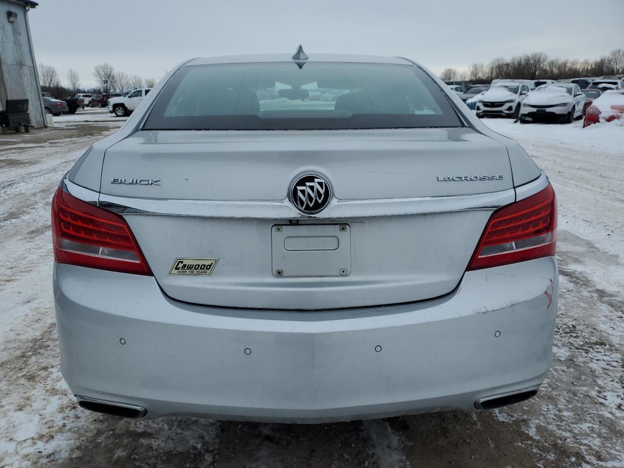 2015 Buick LaCrosse VIN 1G4GB5G35FF153190 Copart auction photo, front end / side damage thumbnail 6