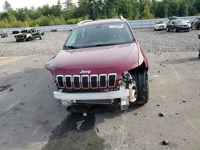 2019 Jeep Grand Cherokee VIN 1C4PJMLB1KD188684 Copart auction photo, front end / side damage thumbnail 11
