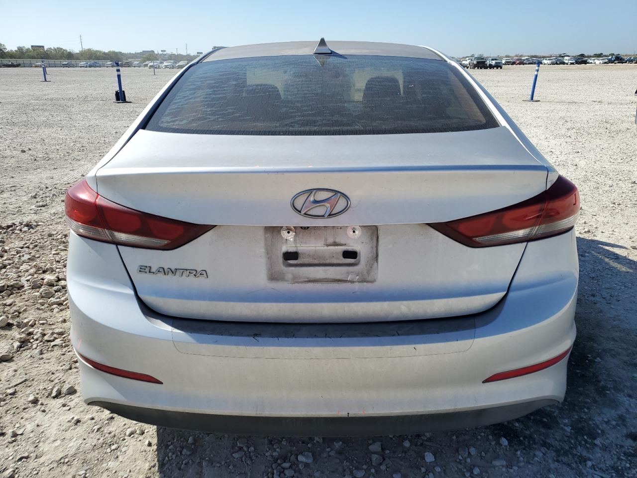 2017 Hyundai Elantra VIN KMHD84LF3HU106668 Copart auction photo, front end damage thumbnail 6