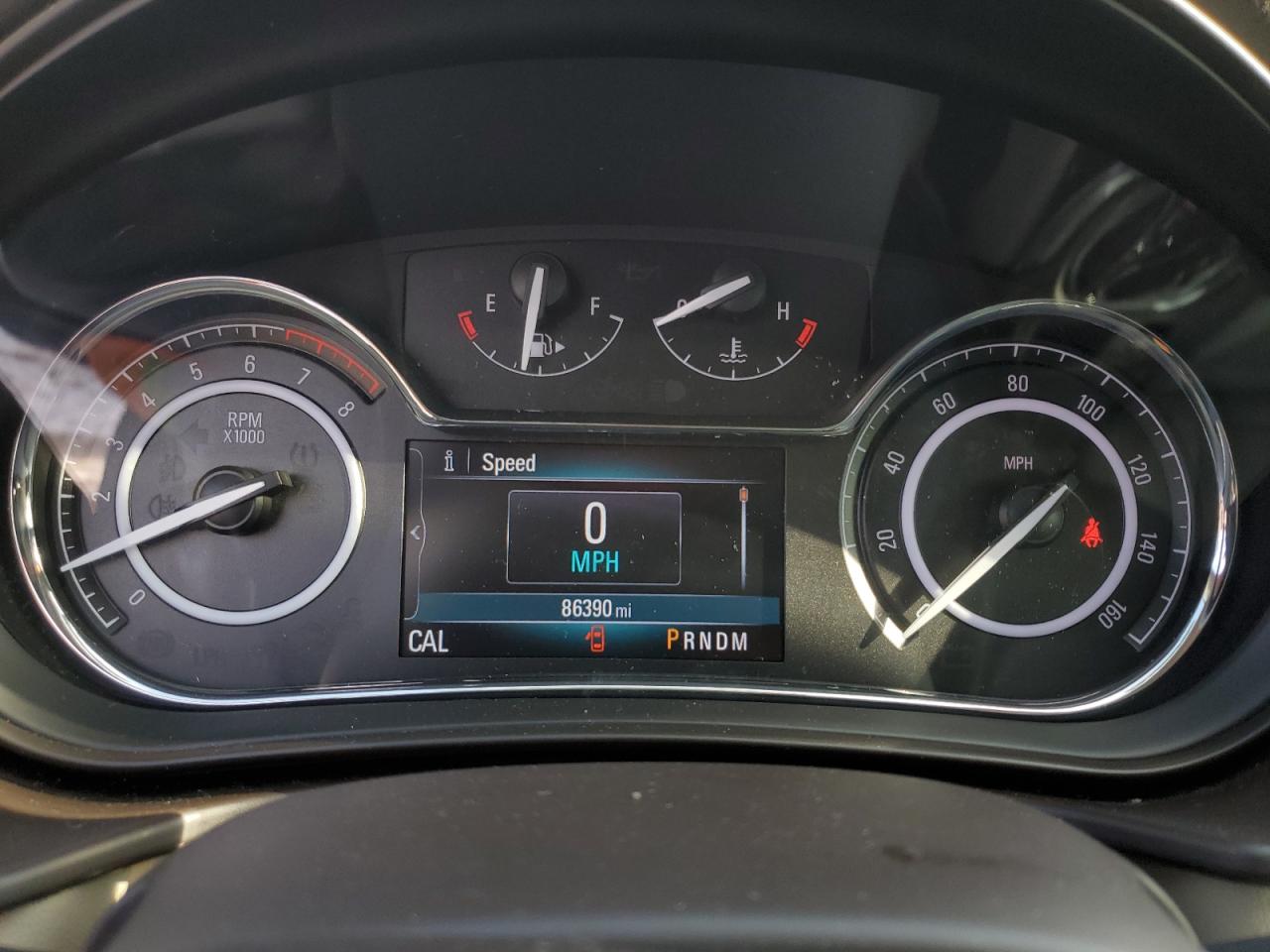 2017 Buick Regal VIN 2G4GR5GX1H9124554 Copart auction photo, front end / minor dent/scratches damage thumbnail 9