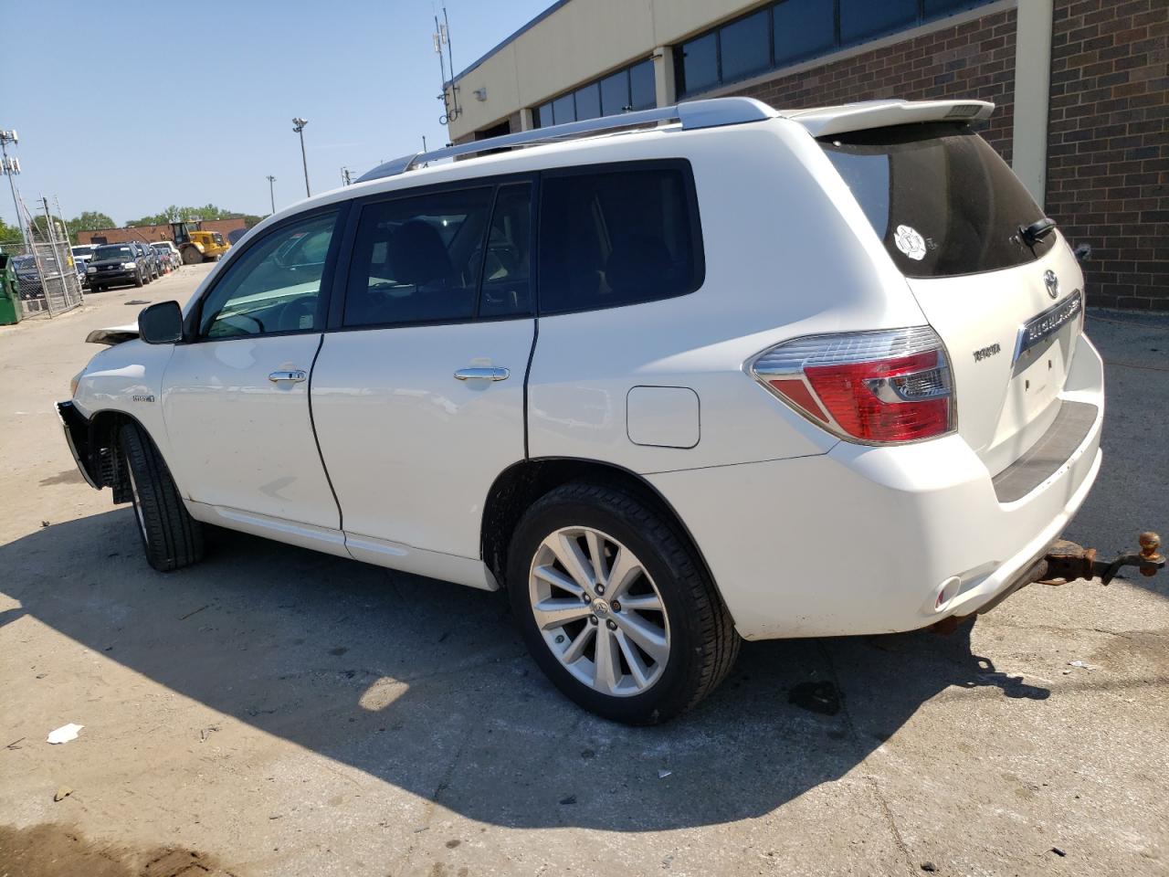 2008 Toyota Highlander VIN JTEEW44A682001924 Copart auction photo, front end / minor dent/scratches damage thumbnail 2
