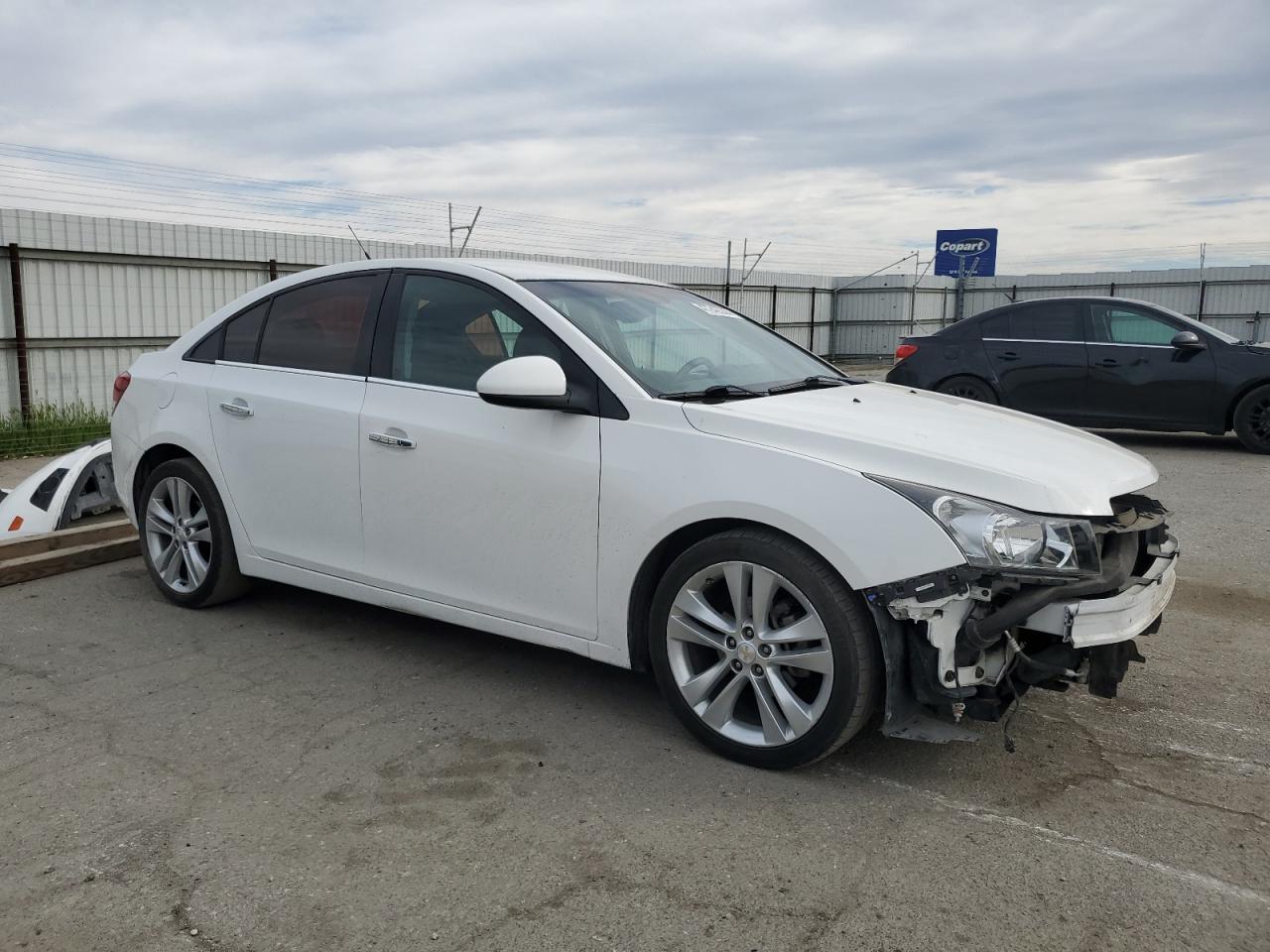 2013 Chevrolet Cruze VIN 1G1PG5SB7D7239895 Copart auction photo, all over damage thumbnail 4