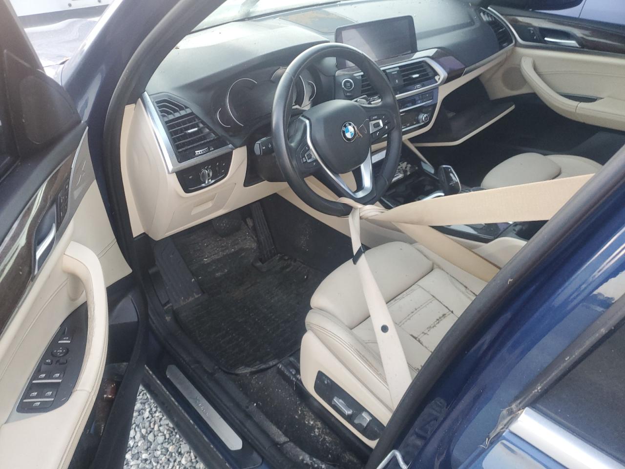 2019 BMW X3 VIN 5UXTR9C5XKLD92180 Copart auction photo, water/flood damage thumbnail 8