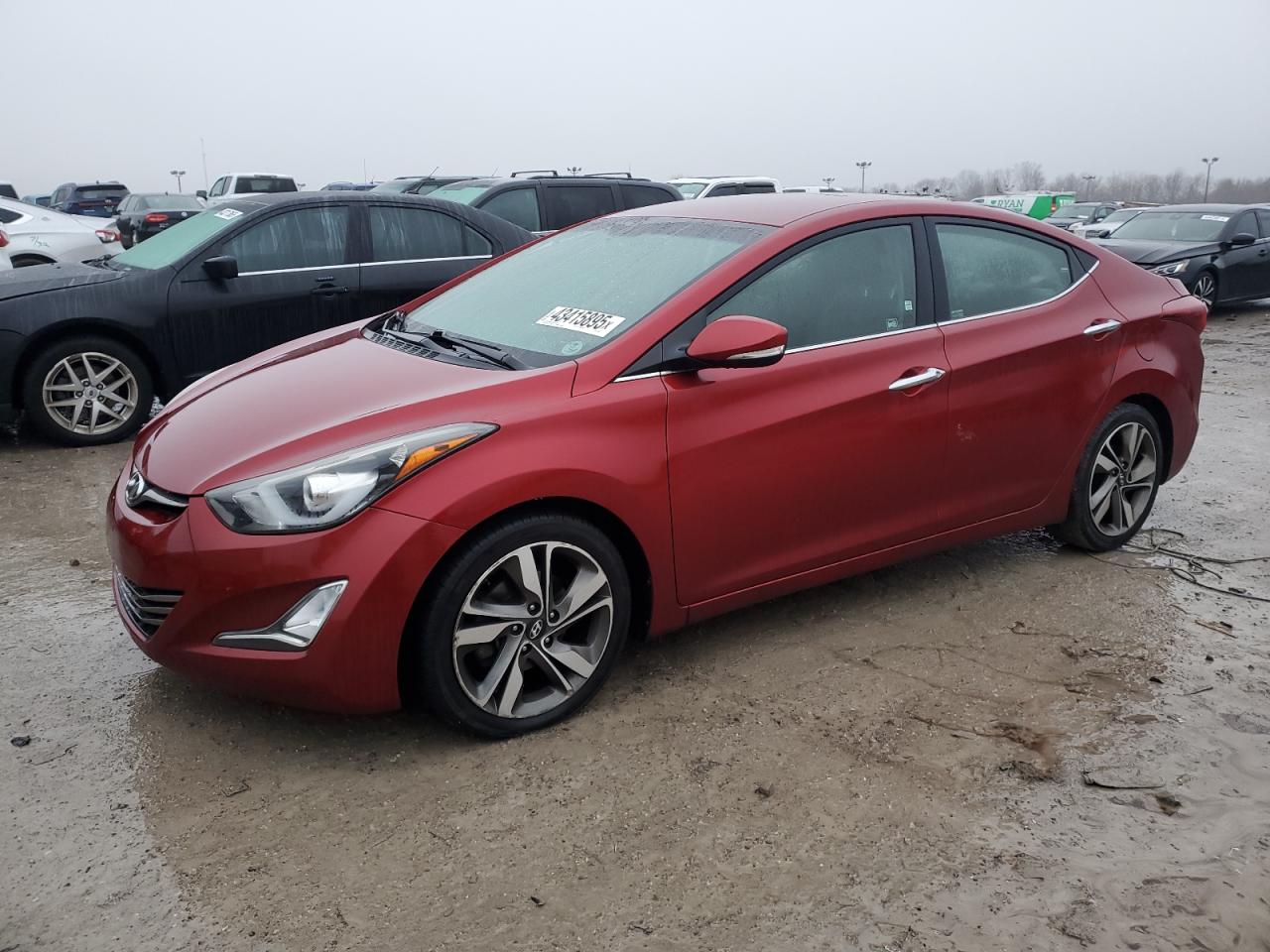 2015 Hyundai Elantra VIN 5NPDH4AE1FH557202