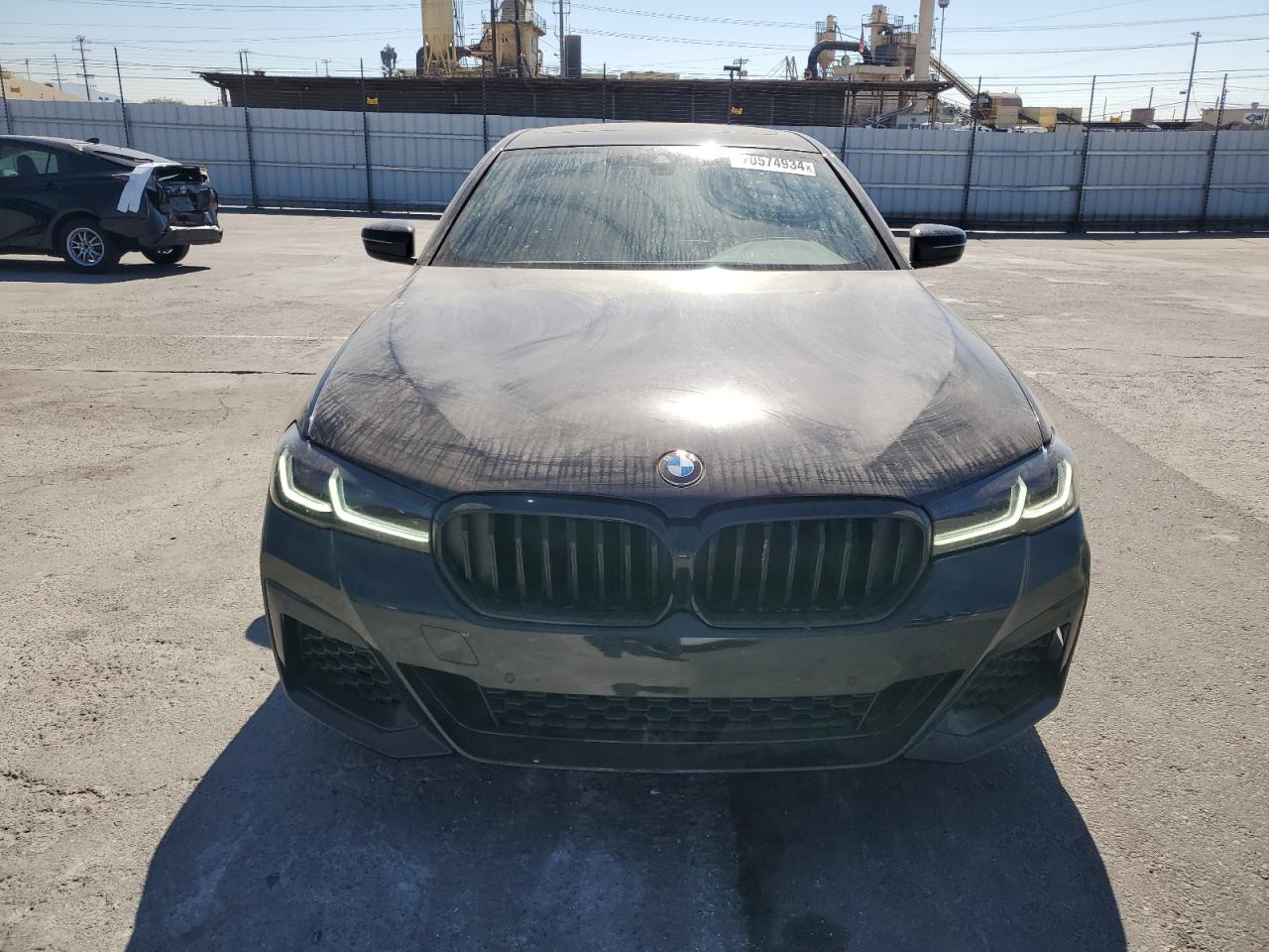 2023 BMW 5er VIN WBA53BH08PWY22160 Copart auction photo, front end damage thumbnail 5