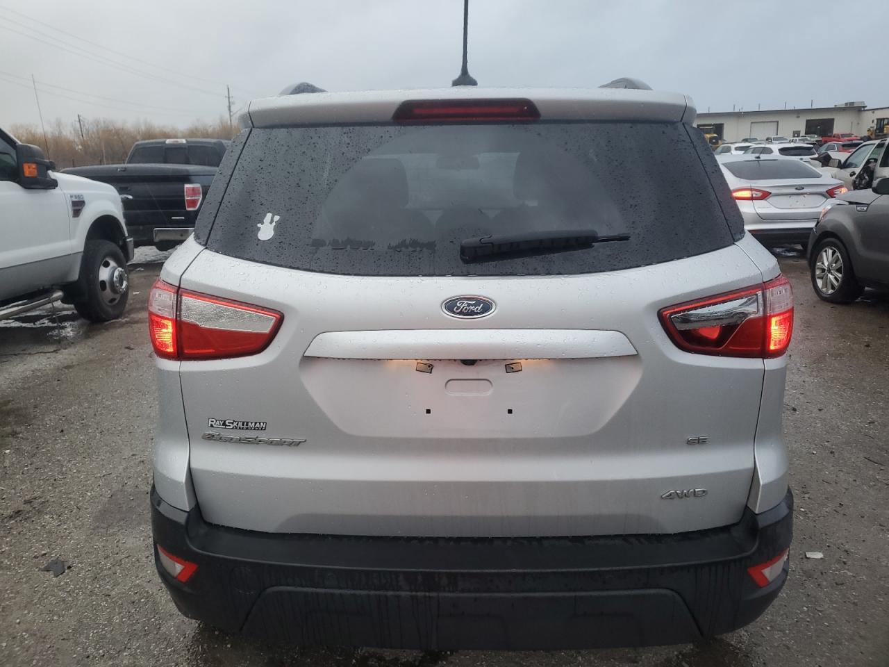 2018 Ford EcoSport VIN MAJ6P1UL5JC240845 Copart auction photo, minor dent/scratches damage thumbnail 6
