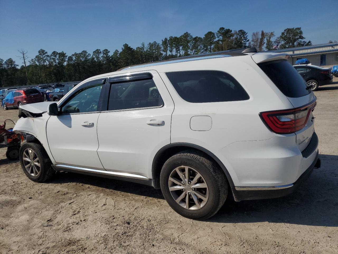2015 Dodge Durango VIN 1C4RDHDG4FC127441 Copart auction photo, front end damage thumbnail 2