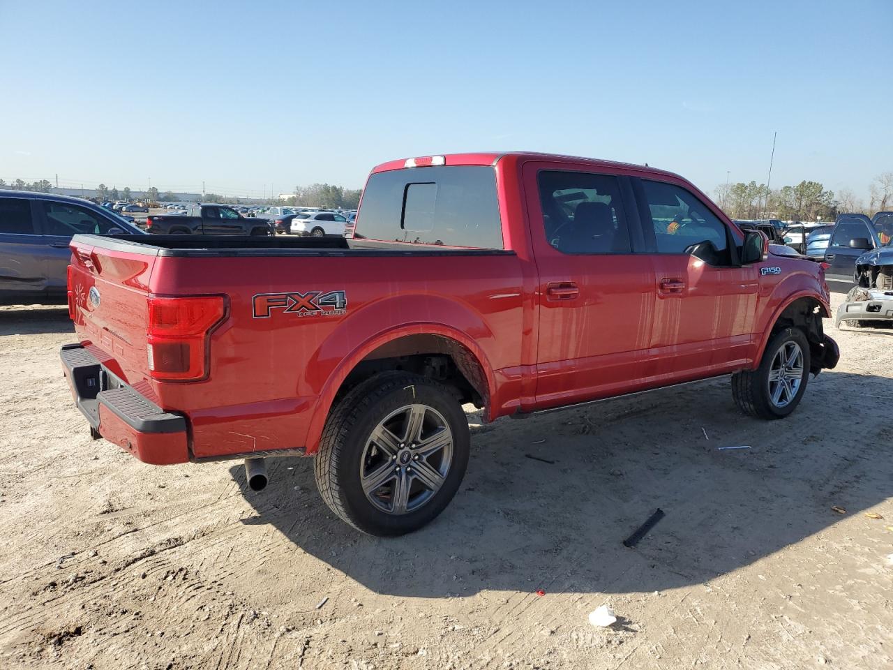 2020 Ford F-150 VIN 1FTEW1E56LFC04463 Copart auction photo, front end / minor dent/scratches damage thumbnail 3