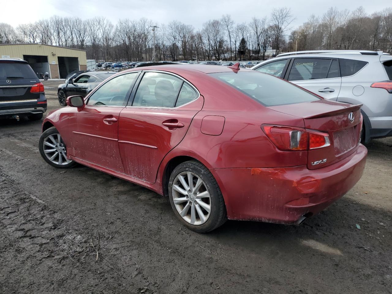 2010 Lexus IS VIN JTHCF5C2XA5037596 Copart auction photo, all over damage thumbnail 2
