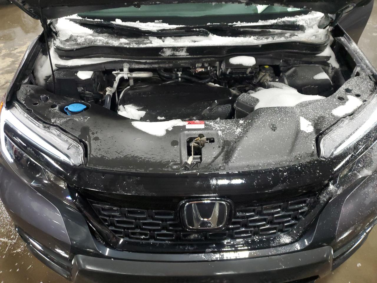 2021 Honda Passport VIN 5FNYF8H50MB031319 Copart auction photo, front end / rear end damage thumbnail 13
