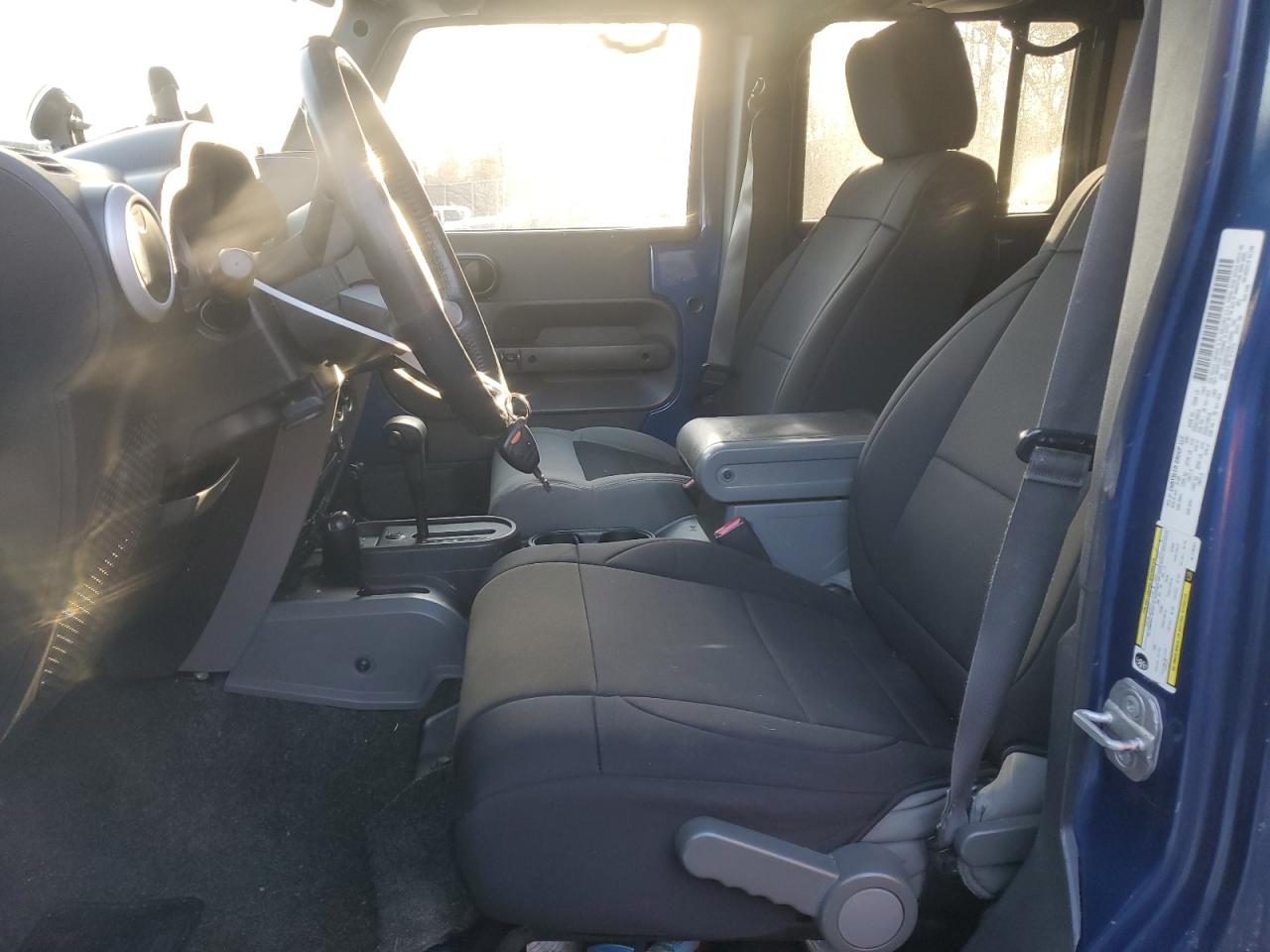 2010 Jeep Wrangler VIN 1J4BA5H15AL118491 Copart auction photo, front end / undercarriage damage thumbnail 7