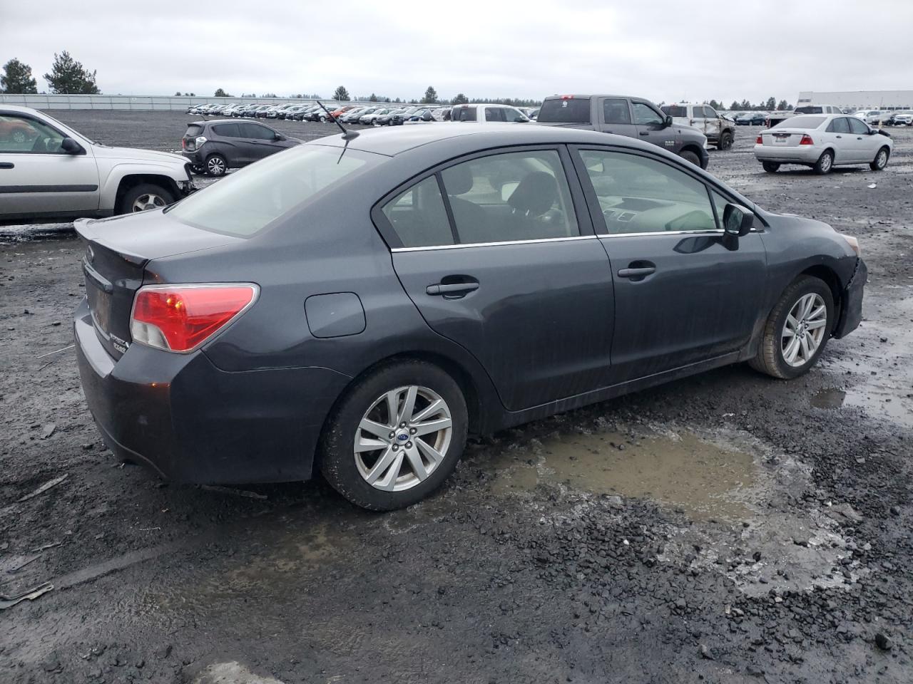 2016 Subaru Impreza VIN JF1GJAB60GH014744 Copart auction photo, side / front end damage thumbnail 3