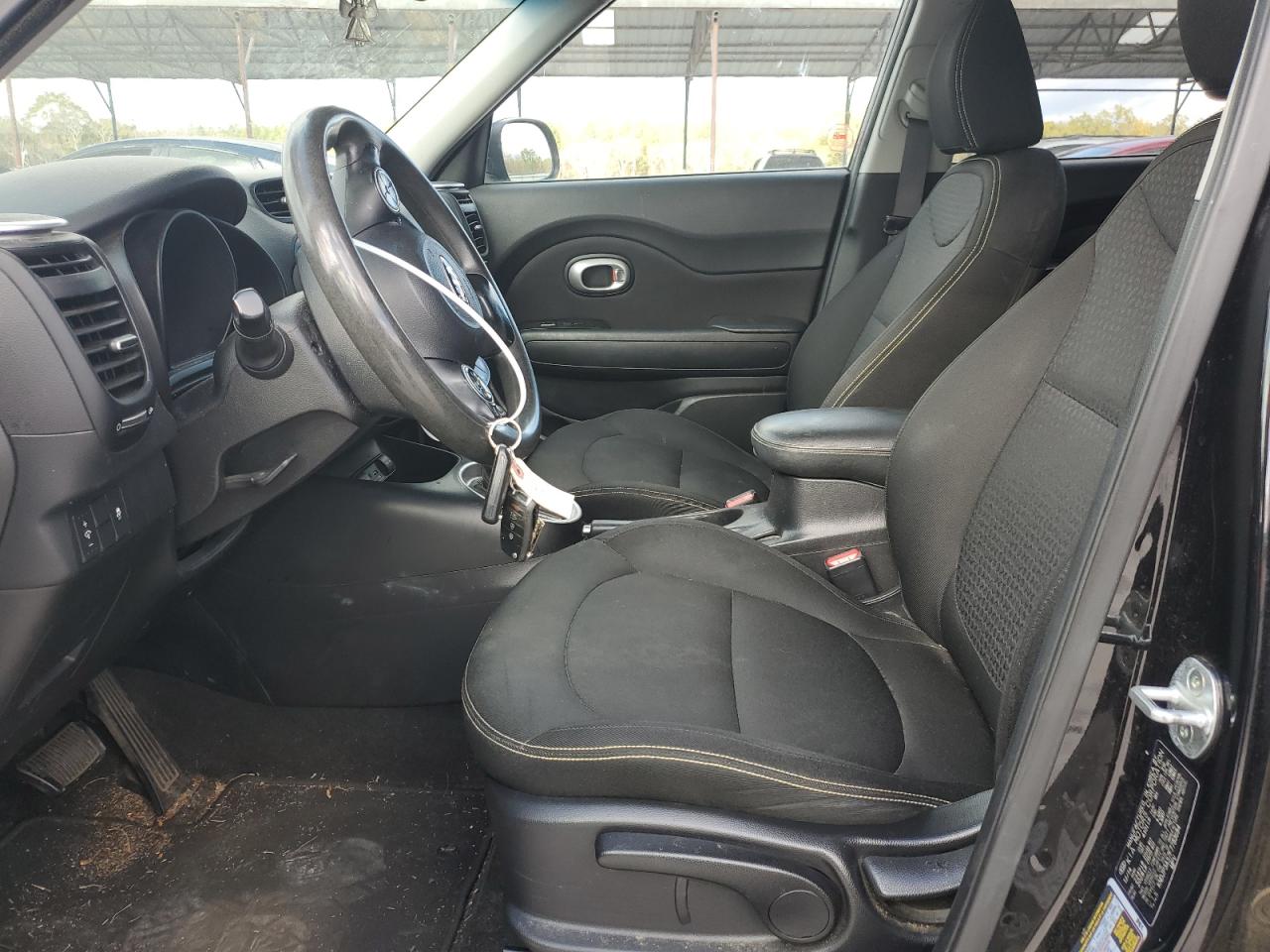 2015 KIA Soul VIN KNDJP3A57F7783684 Copart auction photo, all over damage thumbnail 7