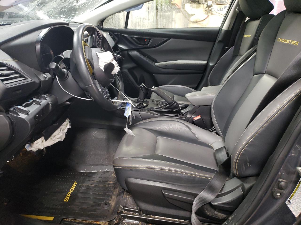 2021 Subaru XV VIN JF2GTHSC2MH375151 Copart auction photo, front end / side damage thumbnail 7