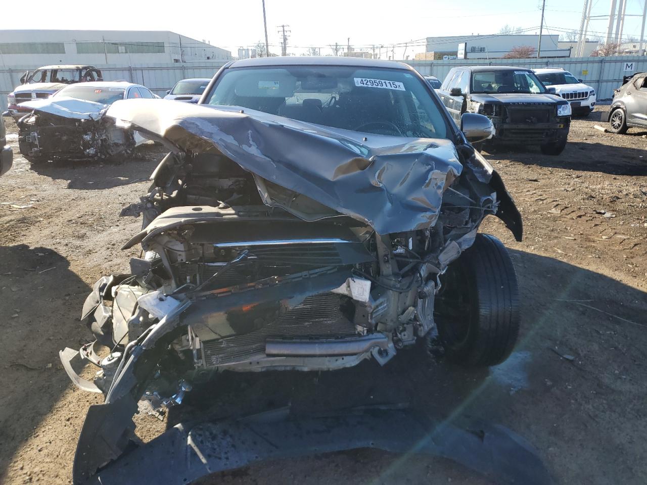 2017 Mitsubishi Outlander VIN JA4AR3AU1HZ007201 Copart auction photo, front end damage thumbnail 5