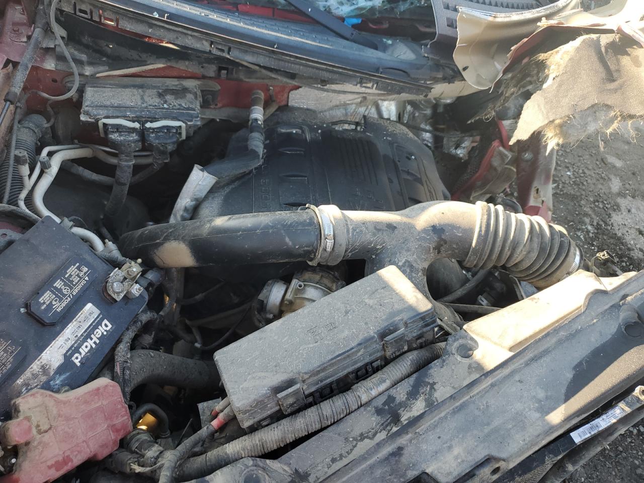 2013 Ford F-150 VIN 1FTFW1ET2DFC26299 Copart auction photo, all over damage thumbnail 11