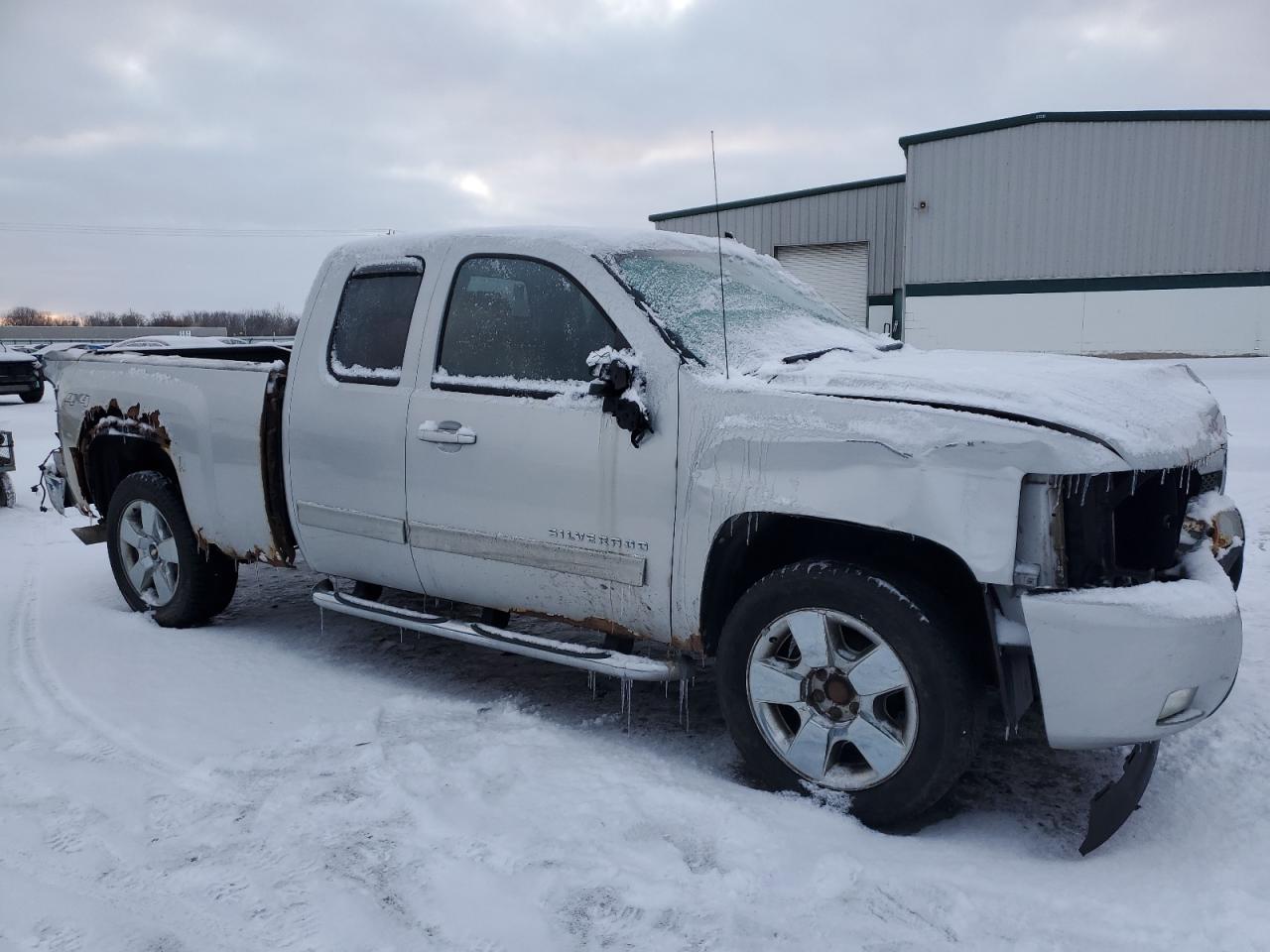 2011 Chevrolet Silverado VIN 1GCRKTE38BZ250770 Copart auction photo, all over damage thumbnail 4