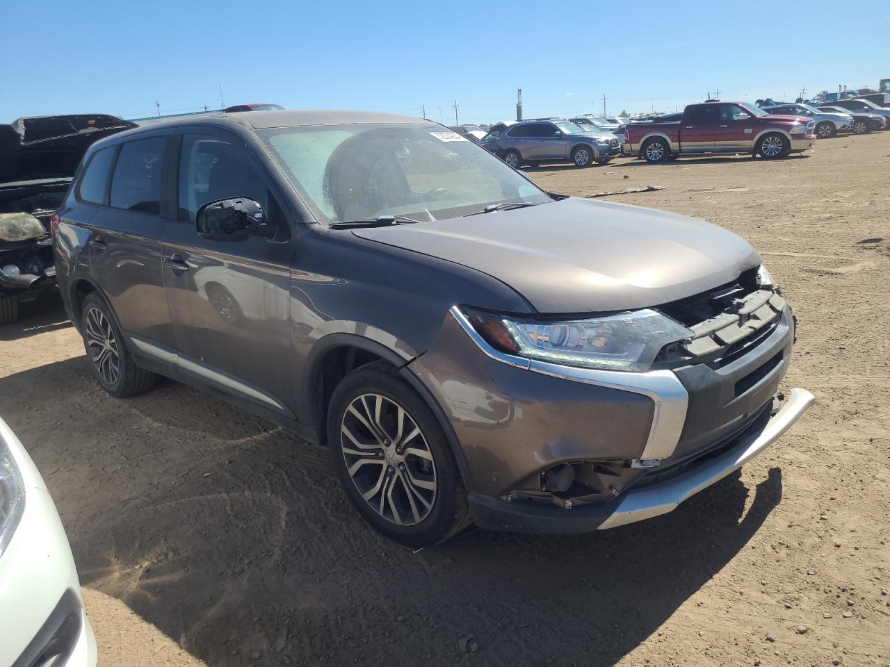 2018 Mitsubishi Outlander VIN JA4AD2A30JZ029583 Copart auction photo, front end damage thumbnail 4