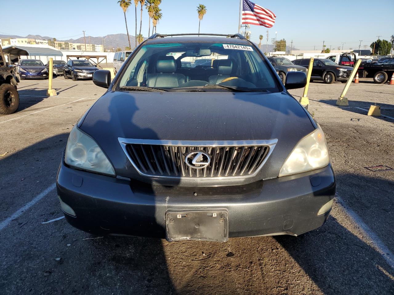 2008 Lexus RX VIN 2T2GK31U08C043391 Copart auction photo, rear end / minor dent/scratches damage thumbnail 5