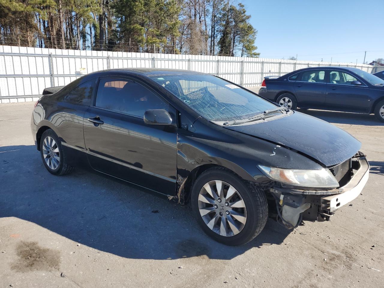 2010 Honda Civic VIN 2HGFG1B85AH516724 Copart auction photo, front end / rear end damage thumbnail 4