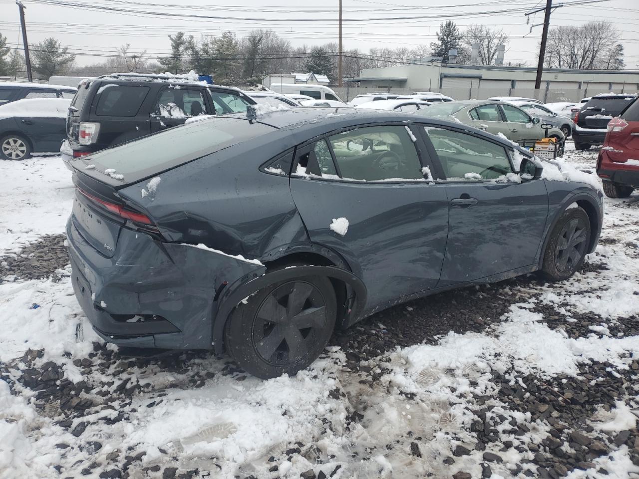 2024 Toyota Prius VIN JTDACAAU0R3025527 Copart auction photo, rear end damage thumbnail 3