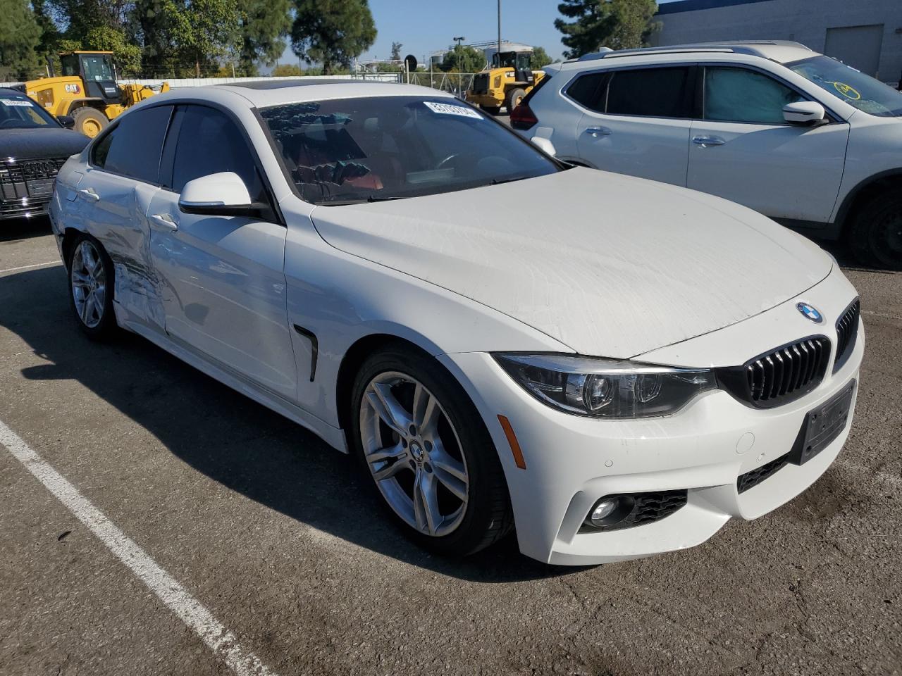 2018 BMW 4er VIN WBA4J1C57JBG75667 Copart auction photo, side damage thumbnail 4