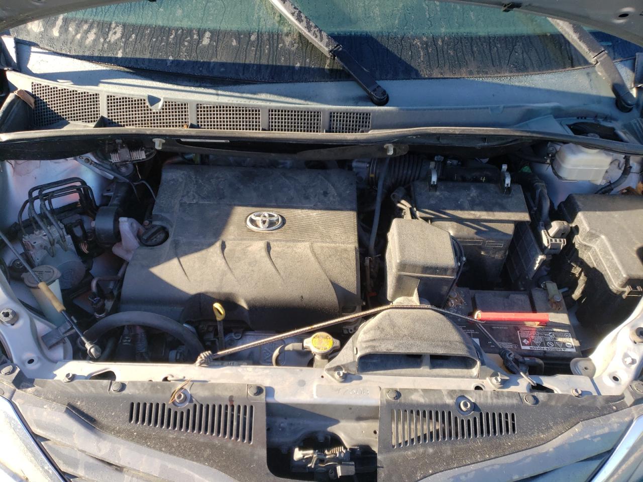 2014 Toyota Sienna VIN 5TDYK3DC5ES511050 Copart auction photo, water/flood damage thumbnail 12