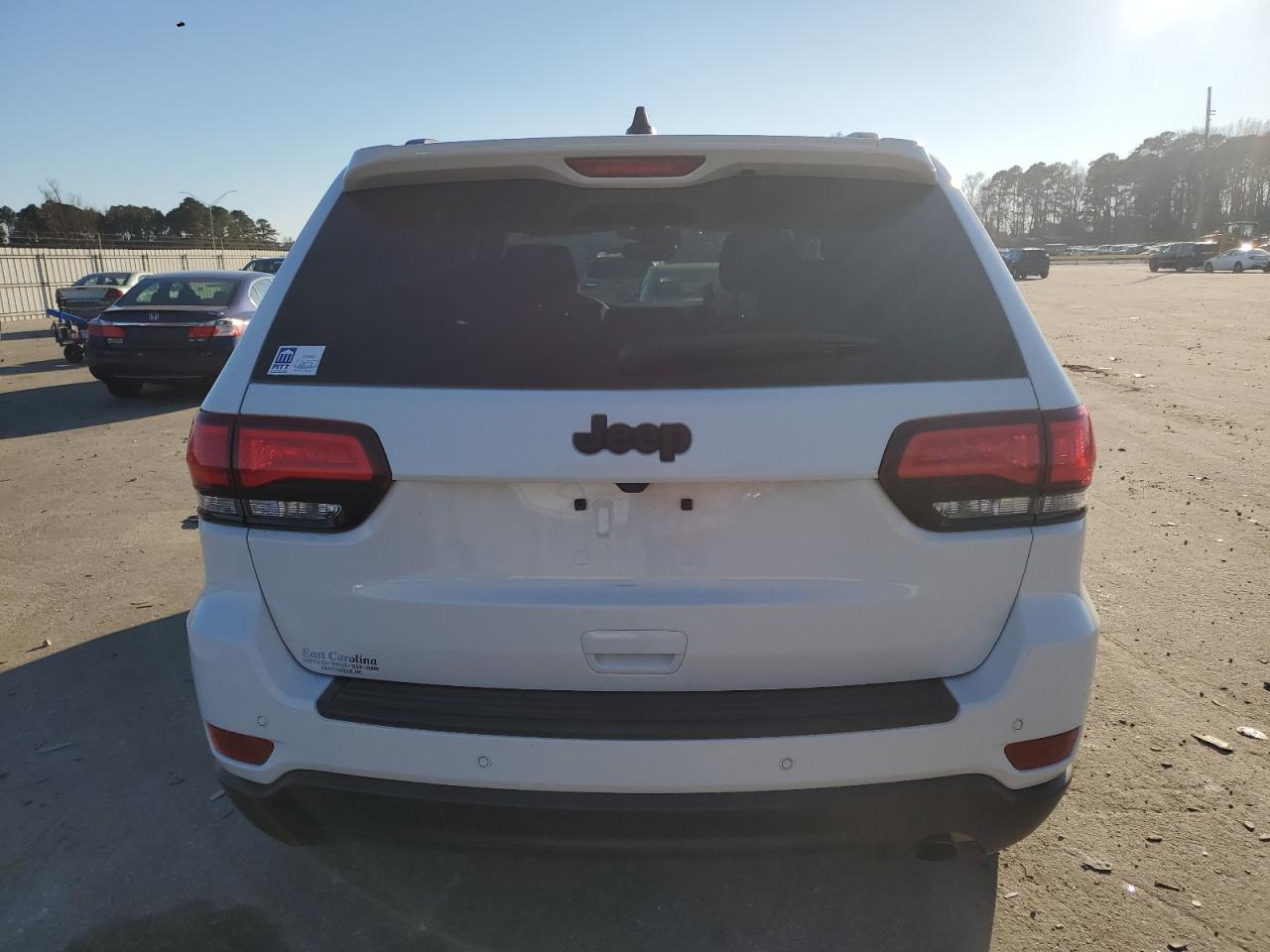 2021 Jeep Grand Cherokee VIN 1C4RJEAG8MC749095 Copart auction photo, front end / side damage thumbnail 6