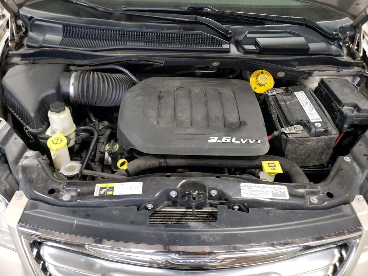 2014 Chrysler Town & Country VIN 2C4RC1BG1ER467309 Copart auction photo, side damage thumbnail 11