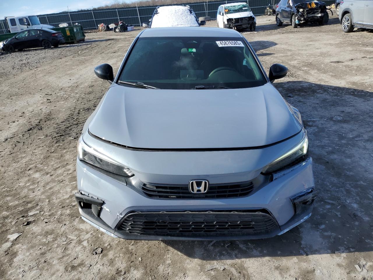 2022 Honda Civic VIN 2HGFE2F59NH515108 Copart auction photo, front end damage thumbnail 5