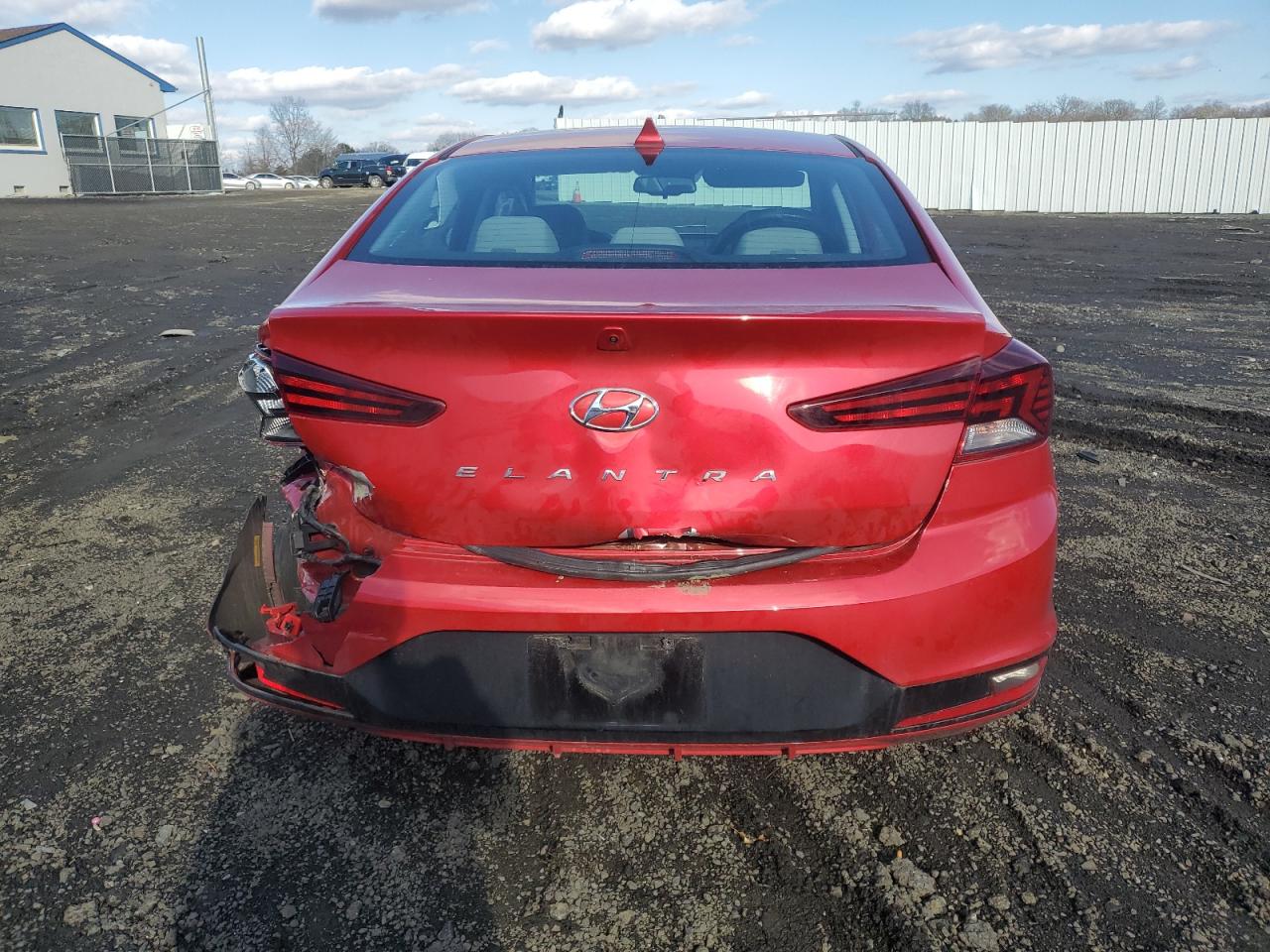 2020 Hyundai Elantra VIN 5NPD84LF3LH598979 Copart auction photo, front end / rear end damage thumbnail 6