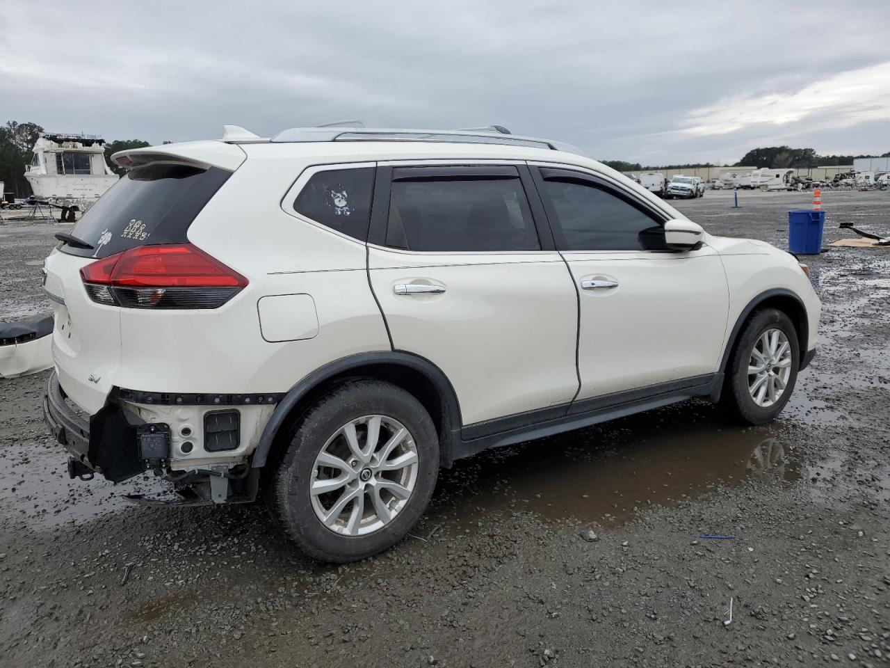 2017 Nissan Rogue VIN JN8AT2MT7HW143603 Copart auction photo, side damage thumbnail 3