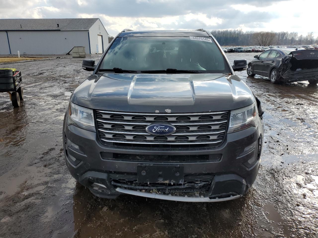 2016 Ford Explorer VIN 1FM5K8D86GGC83631 Copart auction photo, front end damage thumbnail 5