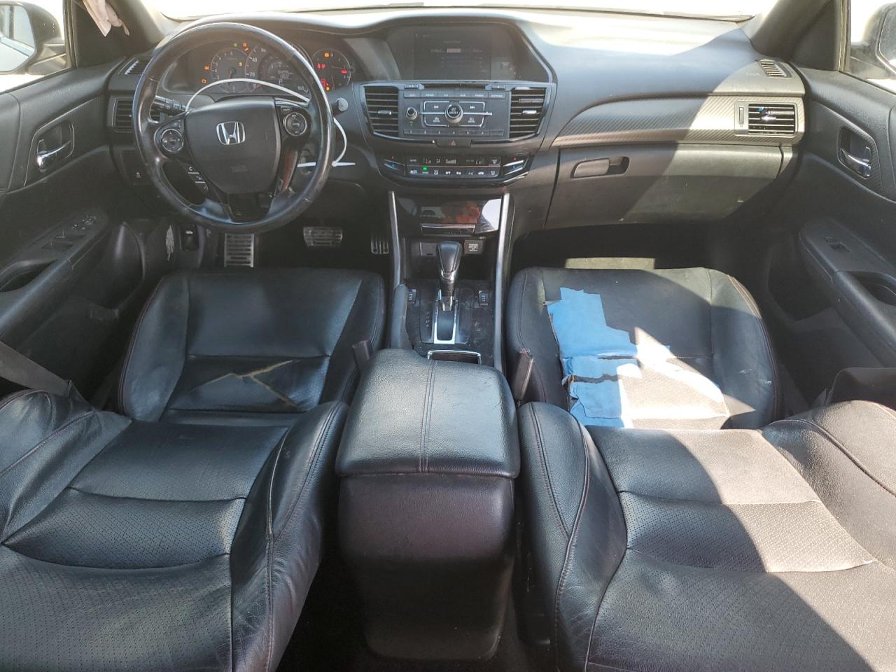 2017 Honda Accord VIN 1HGCR2F19HA249497 Copart auction photo, side / rear end damage thumbnail 8