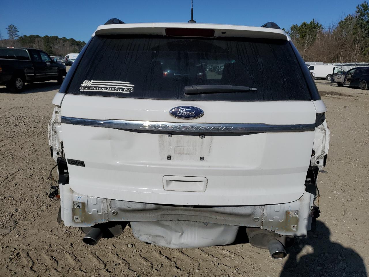 2014 Ford Explorer VIN 1FM5K7B82EGA97613 Copart auction photo, rear end / minor dent/scratches damage thumbnail 6