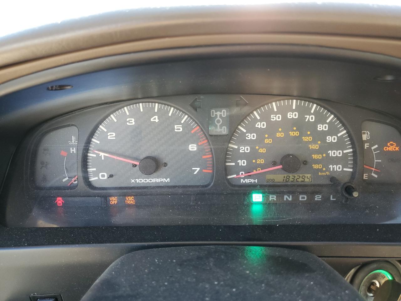 2001 Toyota 4Runner VIN JT3HN86R519055909 Copart auction photo, front end damage thumbnail 9