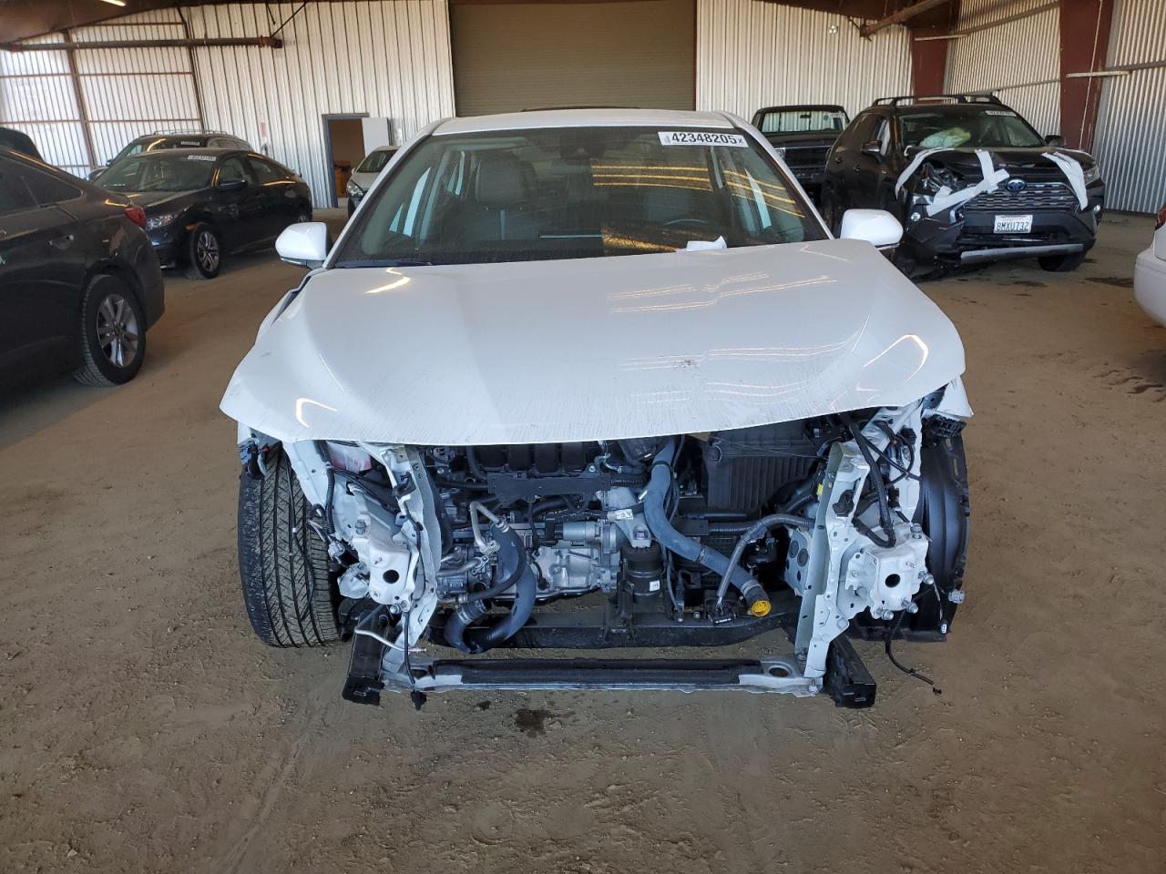 2022 Toyota Camry VIN 4T1G11AK3NU645528 Copart auction photo, front end damage thumbnail 5