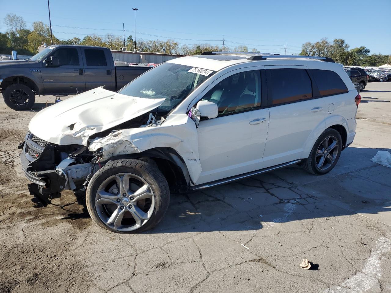 2017 Dodge Journey VIN 3C4PDCGG7HT705450