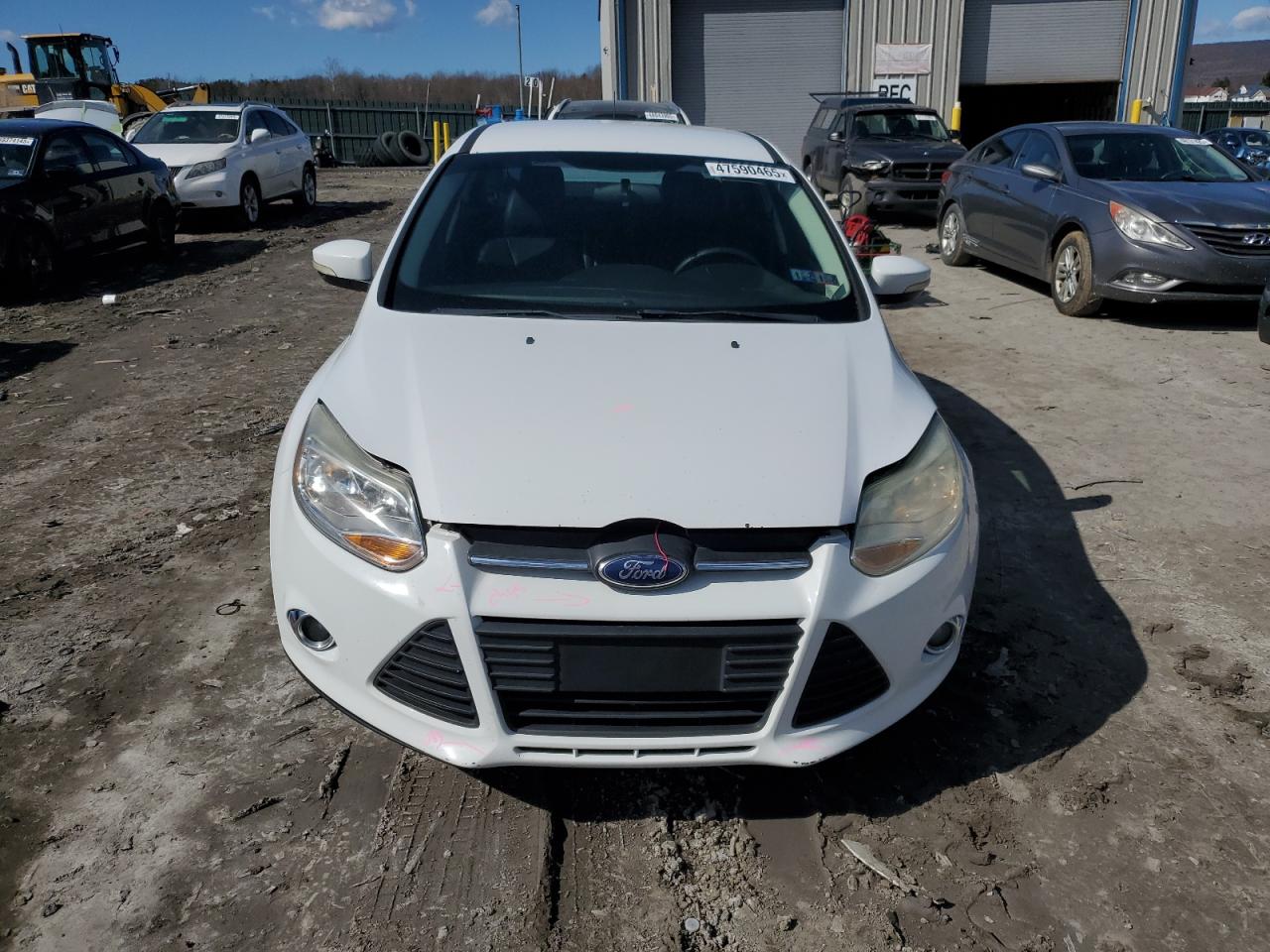 2014 Ford Focus VIN 1FADP3F26EL314660 Copart auction photo, front end / side damage thumbnail 5