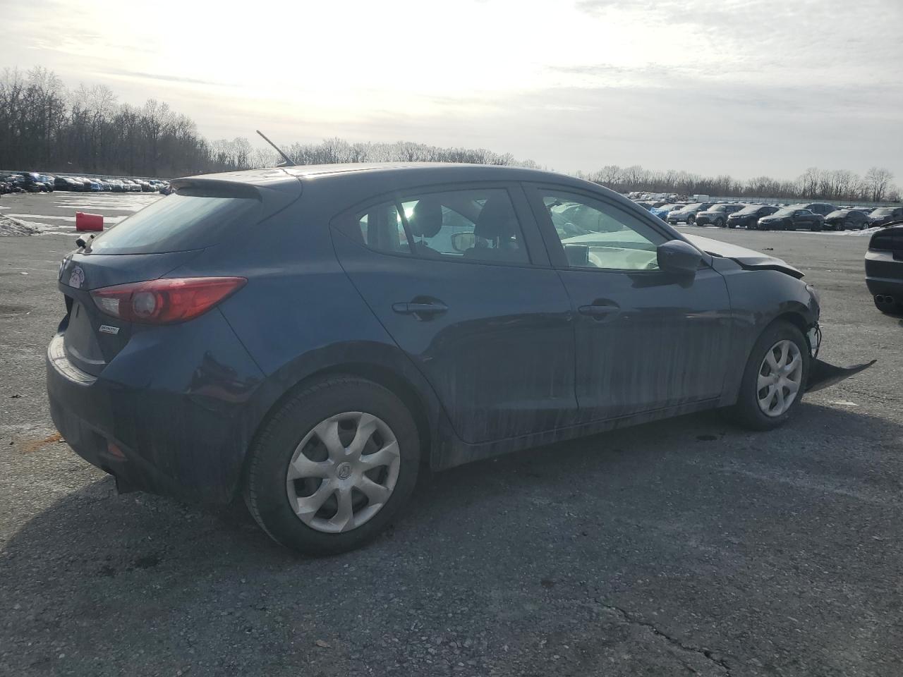 2015 Mazda 3 VIN 3MZBM1K72FM188553 Copart auction photo, front end / minor dent/scratches damage thumbnail 3
