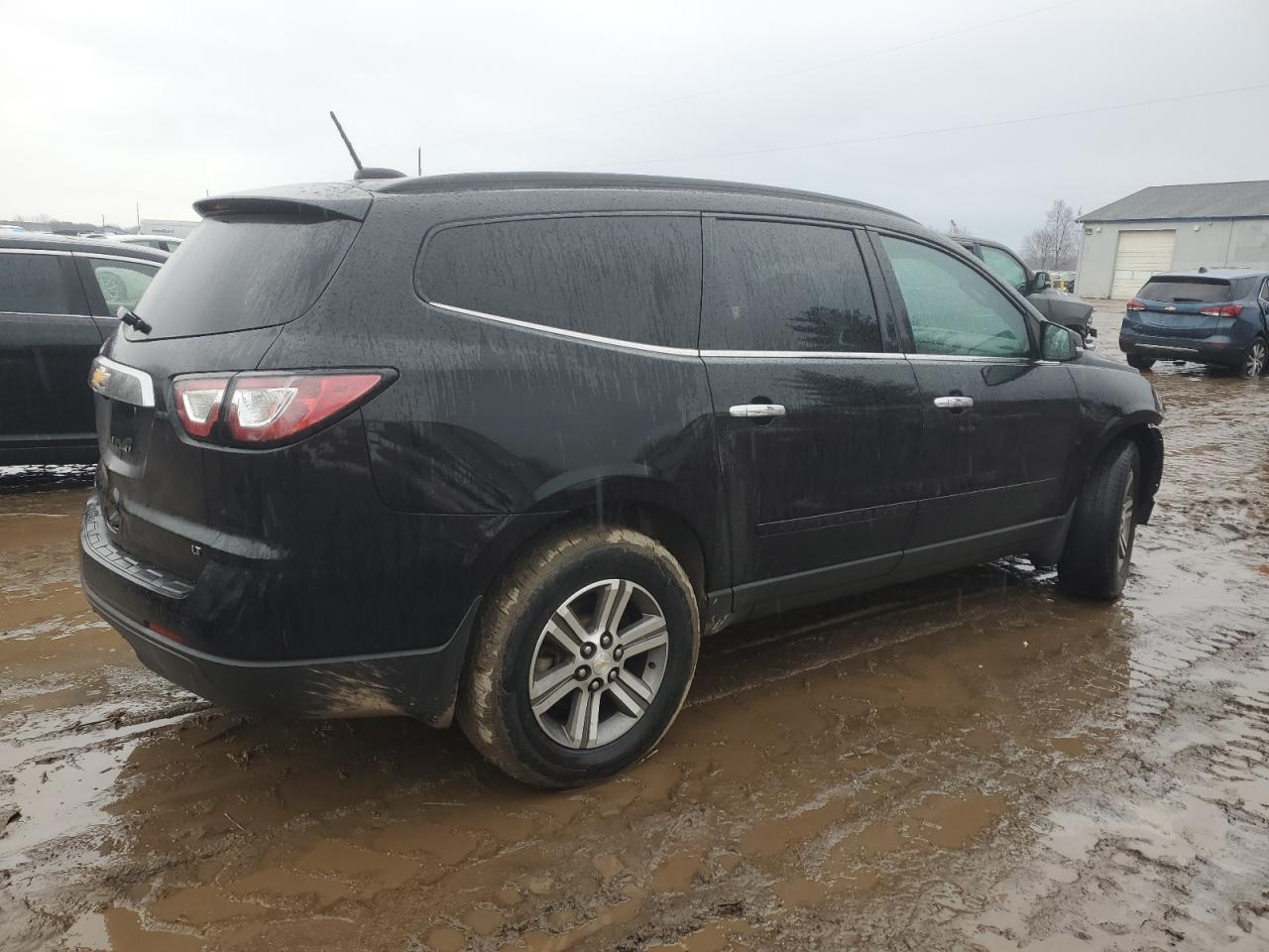 2017 Chevrolet Traverse VIN 1GNKVHKD0HJ119270 Copart auction photo, front end / rear end damage thumbnail 3