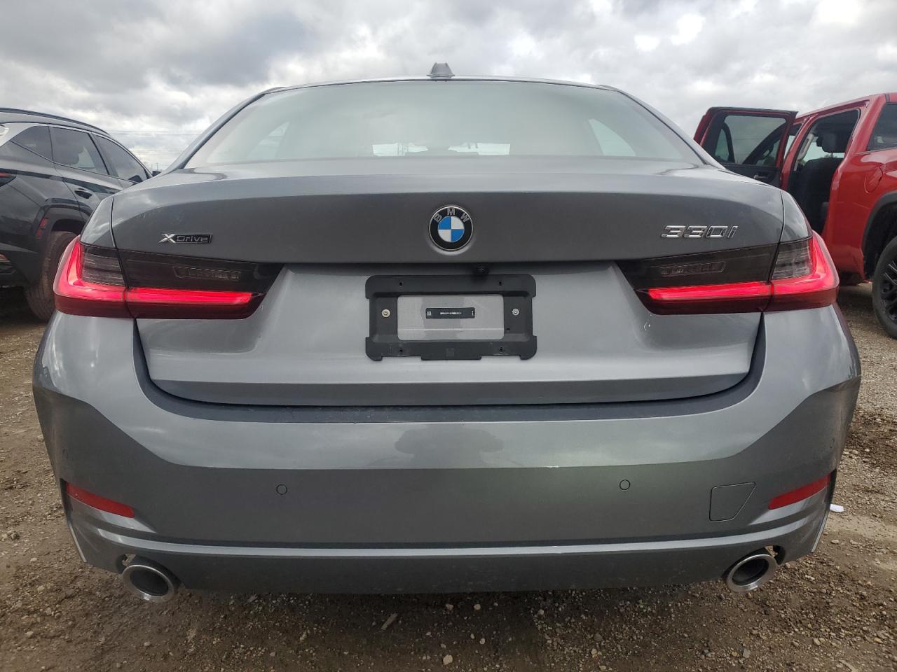 2024 BMW 3er VIN 3MW89FF02R8E83803 Copart auction photo, front end / side damage thumbnail 6