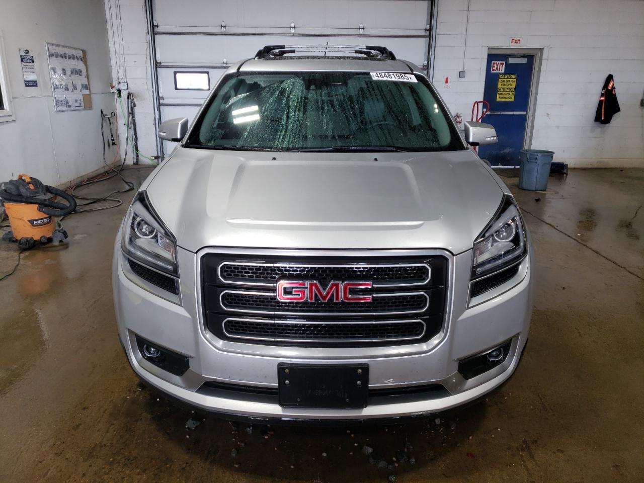 2015 GMC Acadia VIN 1GKKVRKD8FJ356444 Copart auction photo, rear end / side damage thumbnail 5