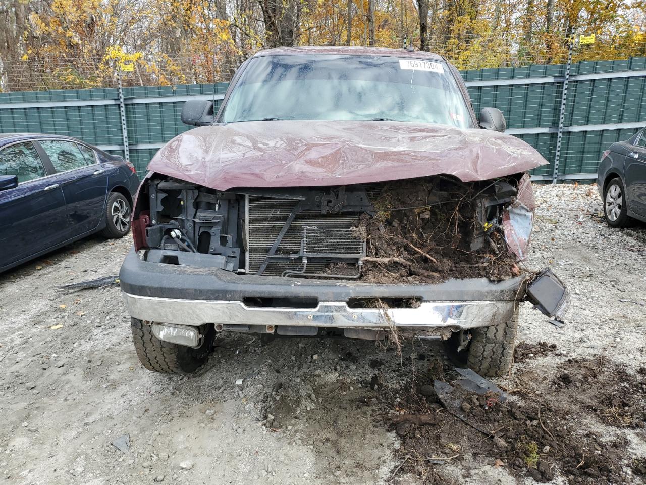 2003 Chevrolet Silverado VIN 2GCEK19TX31384302 Copart auction photo, all over / mechanical damage thumbnail 5