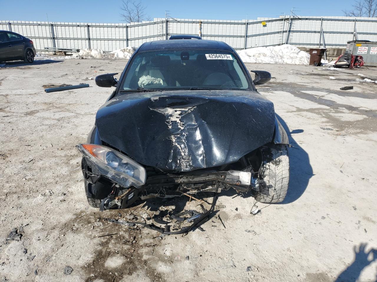 2011 BMW 1er VIN WBAUP7C5XBVK78937 Copart auction photo, front end / side damage thumbnail 5