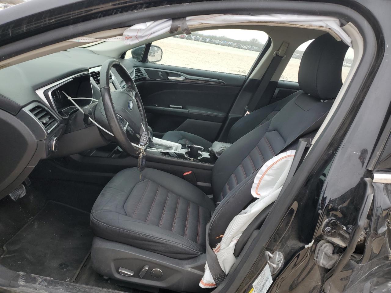 2016 Ford Fusion VIN 3FA6P0H79GR185219 Copart auction photo, side / undercarriage damage thumbnail 7
