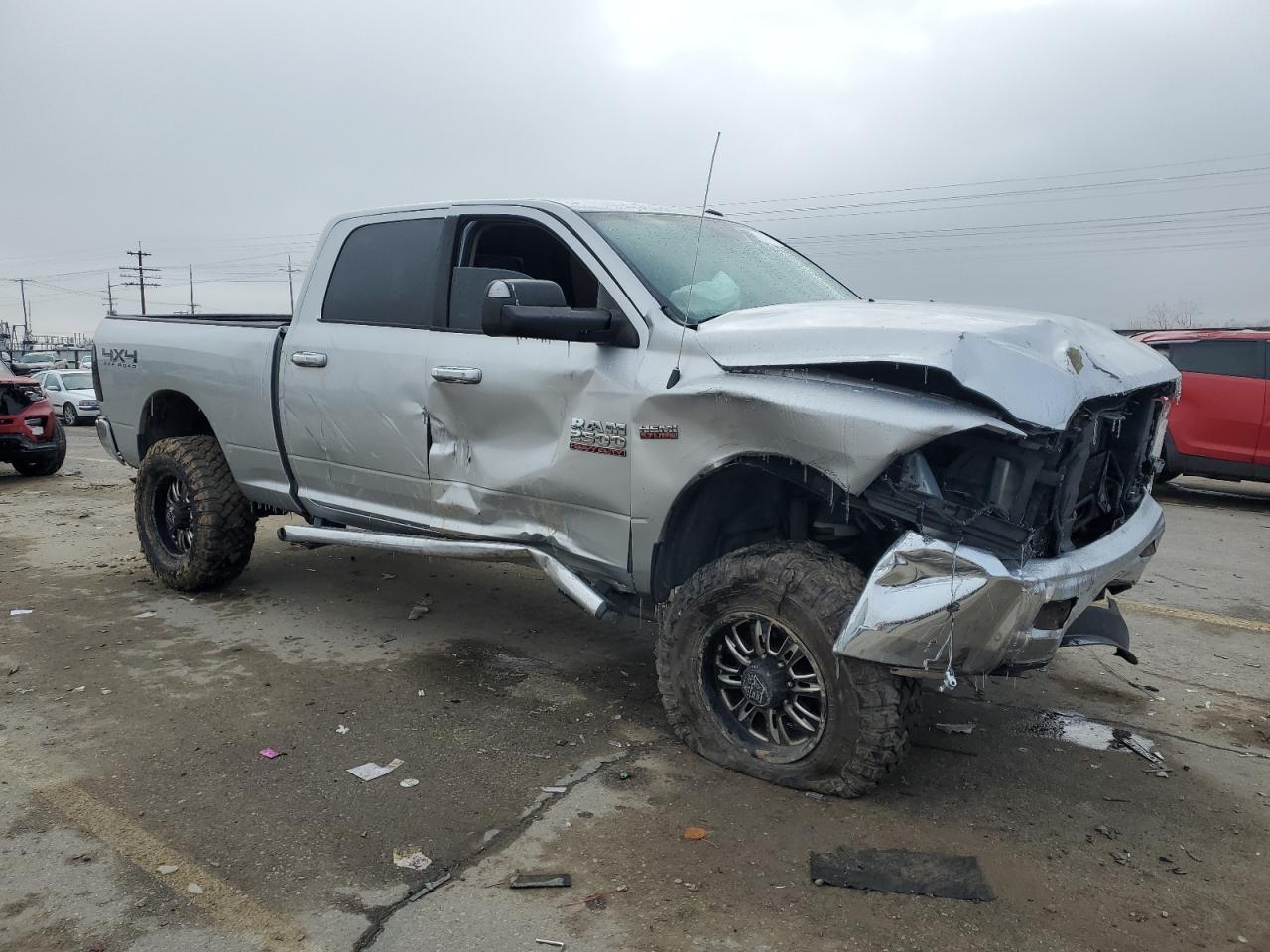 2015 RAM 2500 VIN 3C6TR5DT9FG536235 Copart auction photo, front end / undercarriage damage thumbnail 4