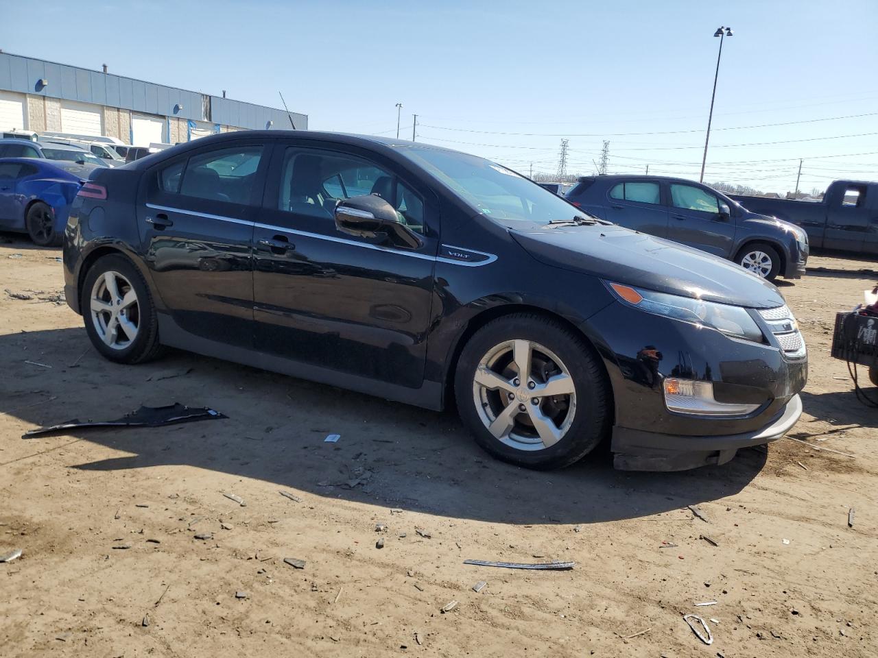 2012 Chevrolet Volt VIN 1G1RB6E41CU110903 Copart auction photo, front end damage thumbnail 4